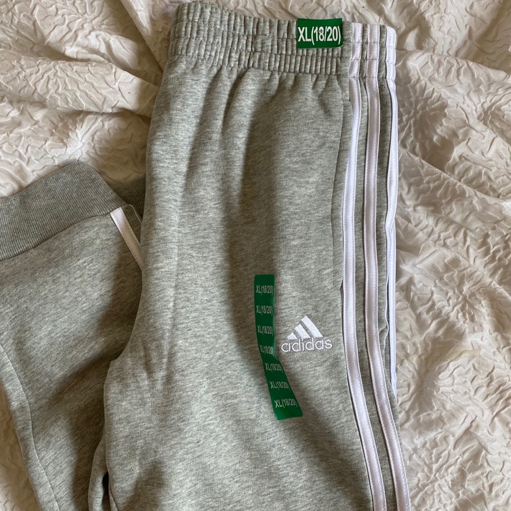 Adidas Grey Sweat Joggers